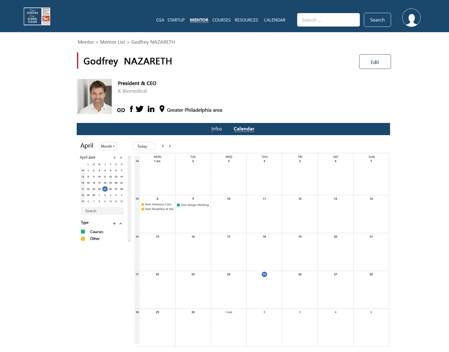 11-Mentor Calendar