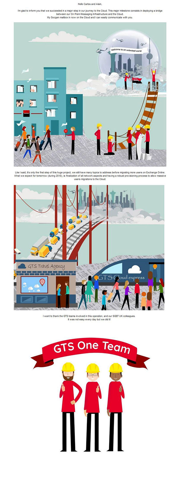 illustration infographie cloud