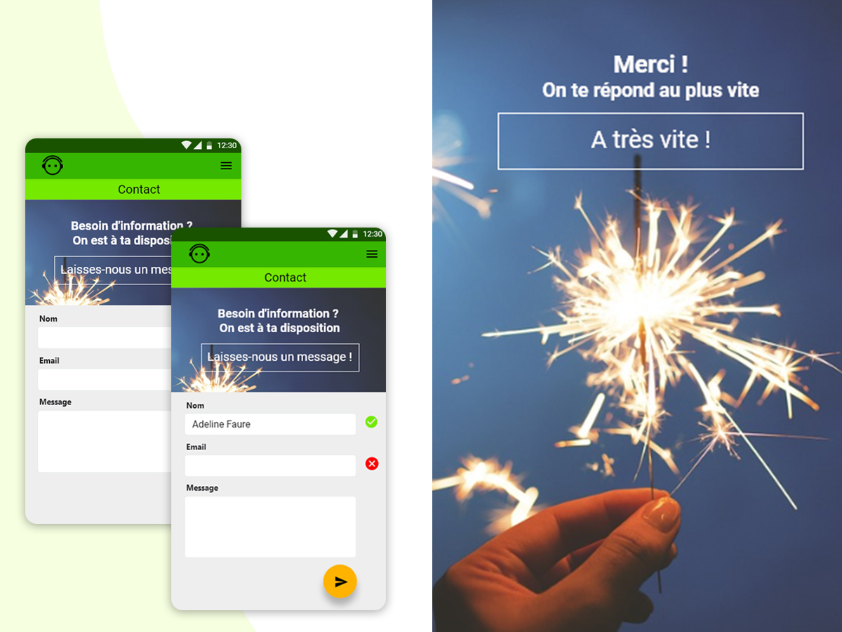 Ecrire un message (avec vérification des erreurs)