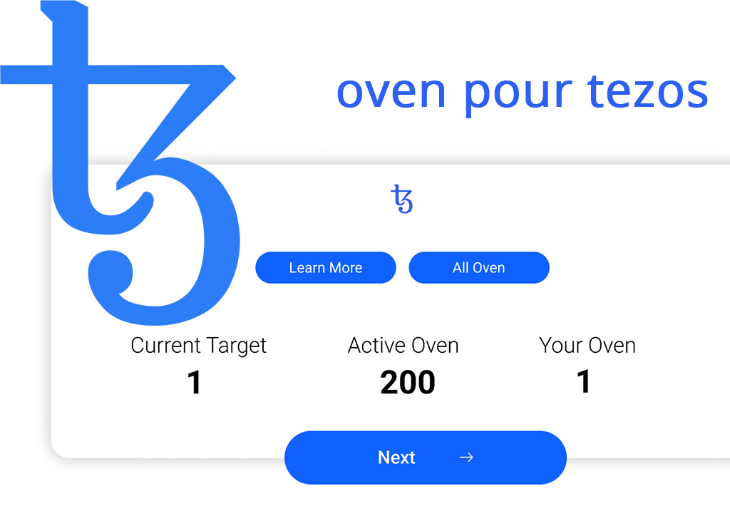 oven tezos cryptomonnaie