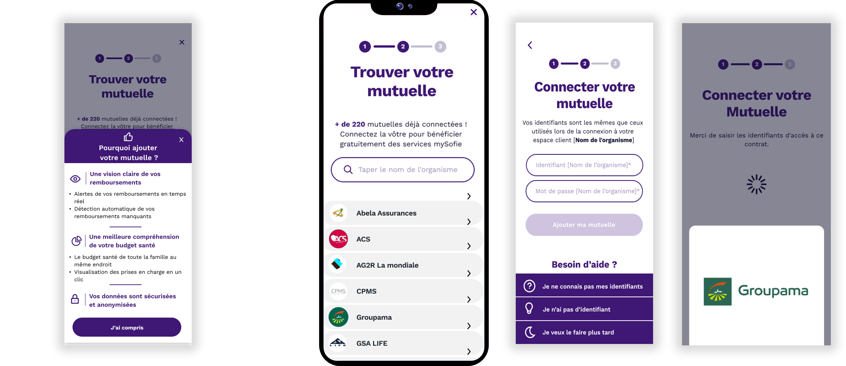 connexion à la mutuelle création à la mutuelle