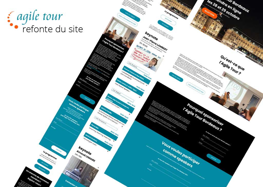 responsive design – UX/UI design (B2B)